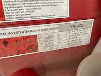 Valkenpower em2000i stroomgenerator - afbeelding 8 van  8