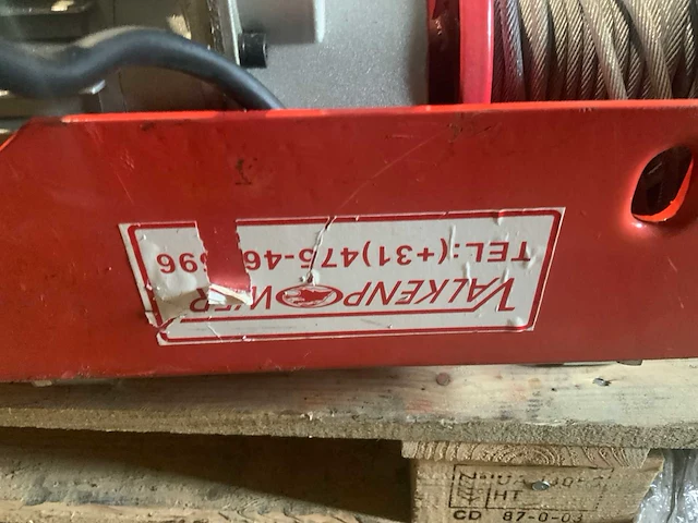 Valkenpower hco 990e elektrische takel 990kg. (6x) - afbeelding 2 van  11