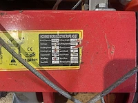 Valkenpower hco 990e elektrische takel 990kg. (6x) - afbeelding 11 van  11