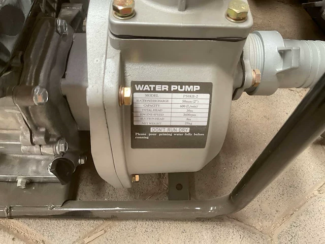Valkenpower p50kb-2 waterpomp diesel - afbeelding 6 van  6