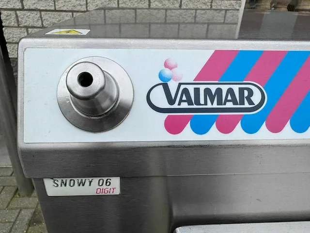 Valmar snowy 6 digit ijsmachine, ijsbereidings machines - afbeelding 6 van  7
