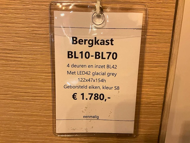 Valua eiken bergkast - afbeelding 9 van  9