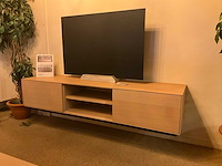 Valua zwevend eiken tv meubel - afbeelding 2 van  6