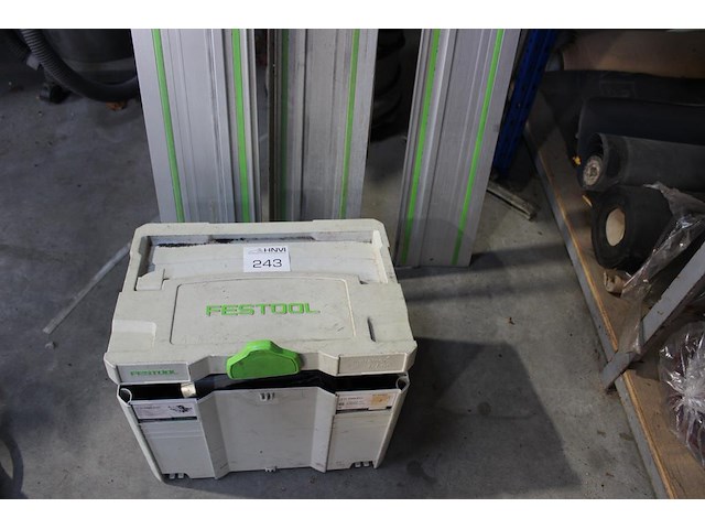 Valzaag festool ts55ebq incl. 3 geleiders 140 , 190 en 300 cm. - afbeelding 1 van  6