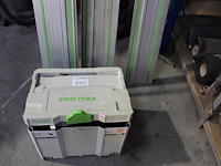 Valzaag festool ts55ebq incl. 3 geleiders 140 , 190 en 300 cm. - afbeelding 1 van  6