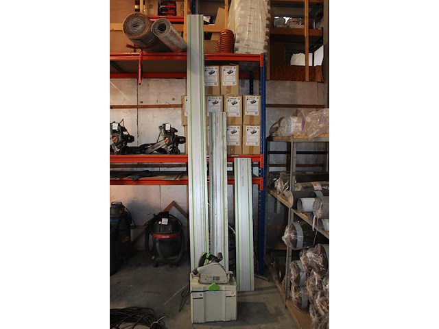 Valzaag festool ts55ebq incl. 3 geleiders 140 , 190 en 300 cm. - afbeelding 2 van  6