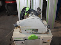 Valzaag festool ts55ebq incl. 3 geleiders 140 , 190 en 300 cm. - afbeelding 3 van  6