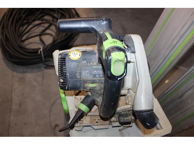 Valzaag festool ts55ebq incl. 3 geleiders 140 , 190 en 300 cm. - afbeelding 4 van  6