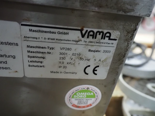 Vama maschinenbau gmbh - afbeelding 6 van  6