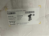 Van der valk - aluminium middenklem 28-50 mm (270x) - afbeelding 3 van  4