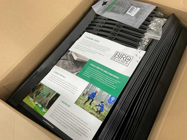 Van der valk - doos birdblocker inhoud 60 x strip lengte 500 mm - afbeelding 1 van  4