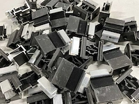 Van der valk - eindklem aluminium 28-50 zwart (90x) - afbeelding 1 van  3