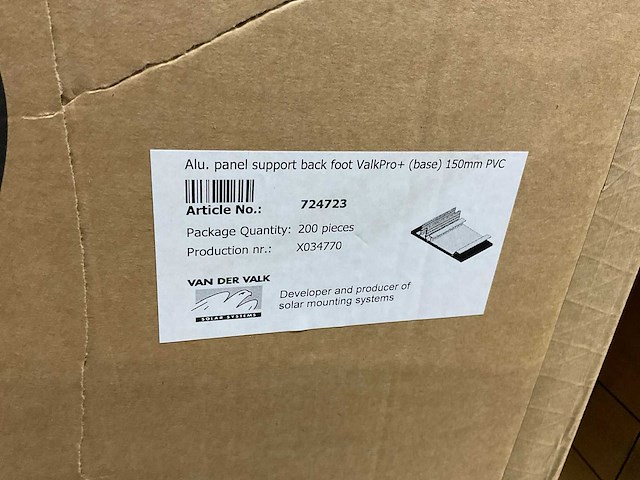 Van der valk aluminium paneelondersteuning (150x) - afbeelding 9 van  9