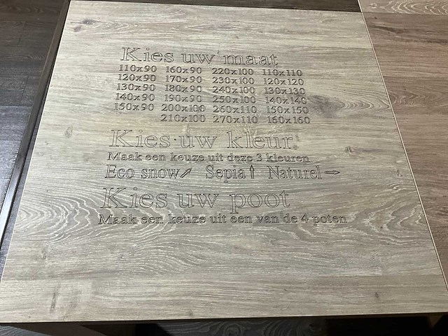 Van dijk eetkamertafel - afbeelding 8 van  8