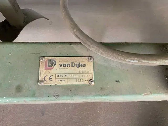 Van dijke s500 spoellijn - afbeelding 9 van  33