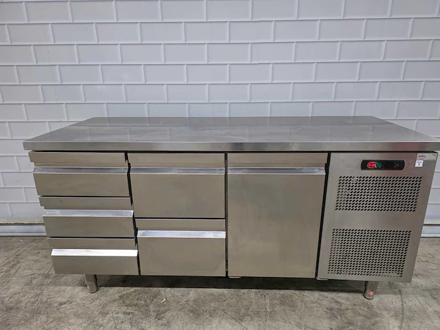 Van gestel - rvs koelwerkbank - afbeelding 1 van  5