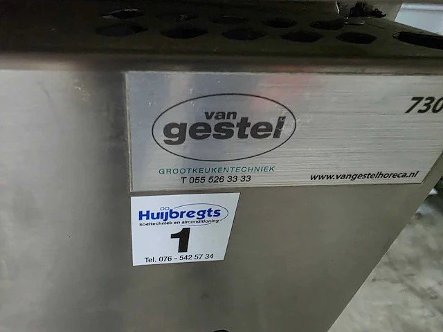 Van gestel - rvs koelwerkbank - afbeelding 4 van  5