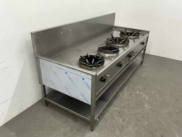 Van holten - rvs wokfornuis - afbeelding 3 van  7