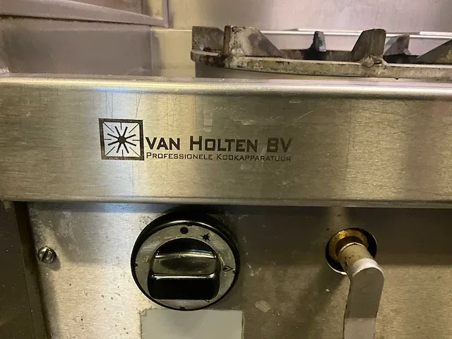 Van holten pannenkoekfornuis met friteur en bakplaat - afbeelding 2 van  5