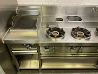 Van holten pannenkoekfornuis met friteur en bakplaat - afbeelding 3 van  5