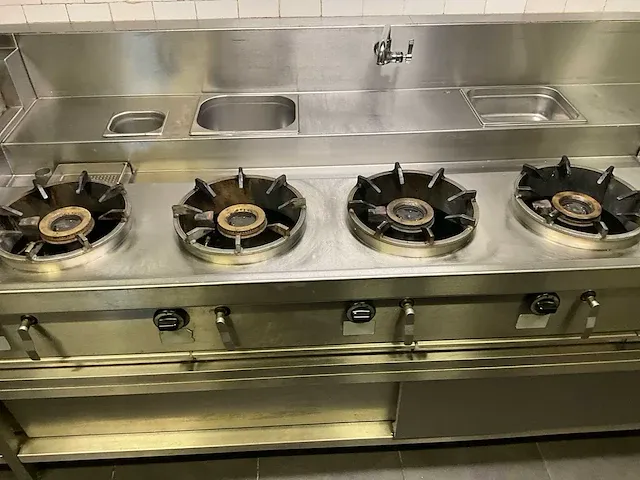 Van holten pannenkoekfornuis met friteur en bakplaat - afbeelding 4 van  5