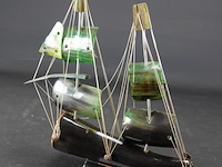 Van hoorn vervaardigde tweemaster - afbeelding 1 van  5