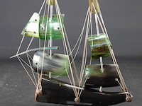 Van hoorn vervaardigde tweemaster - afbeelding 2 van  5