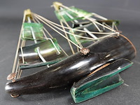 Van hoorn vervaardigde tweemaster - afbeelding 5 van  5