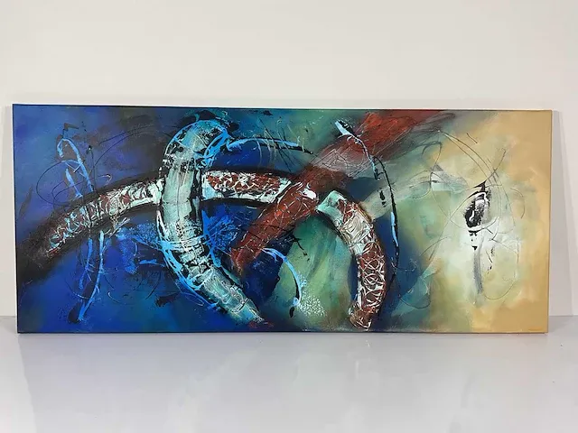 Van horck blue abstract 2006 - afbeelding 1 van  6