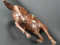 Van leder vervaardigd paard - afbeelding 5 van  5