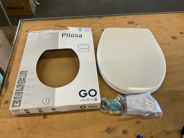 Van marcke pilosa toiletzitting - afbeelding 1 van  3