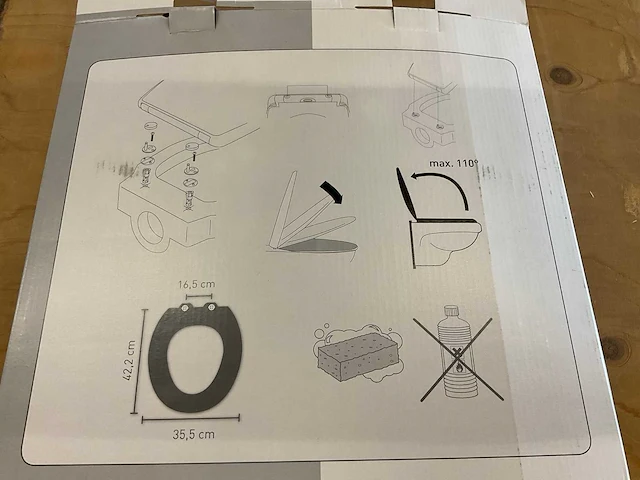 Van marcke pilosa toiletzitting - afbeelding 3 van  3