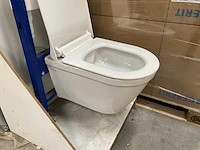 Van marcke wandcloset met geberit inbouwreservoir - afbeelding 4 van  11