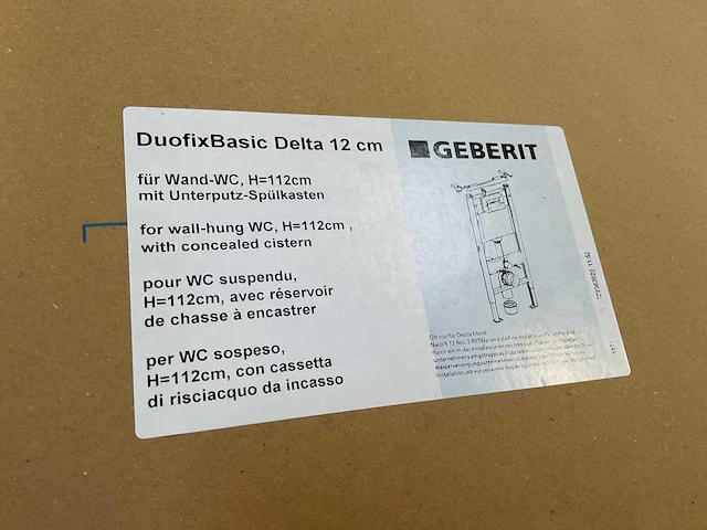 Van marcke wandcloset met geberit inbouwreservoir - afbeelding 6 van  11