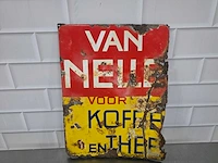 Van nelle - reclamebord - afbeelding 1 van  3