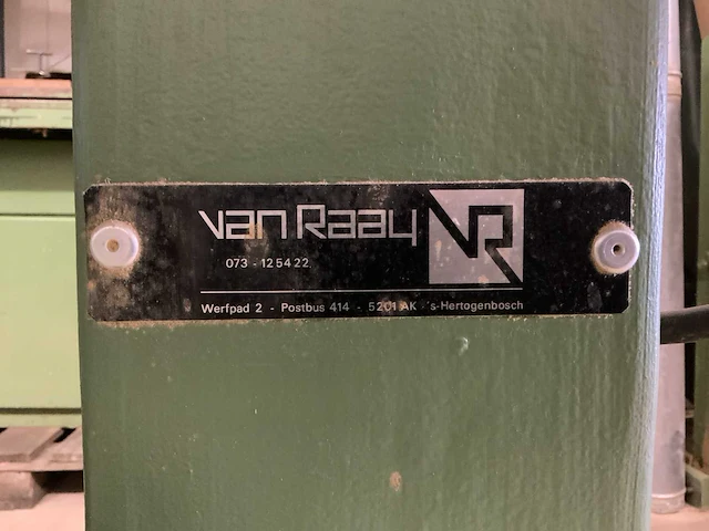 Van raaij vlakschuurmachine - afbeelding 7 van  7