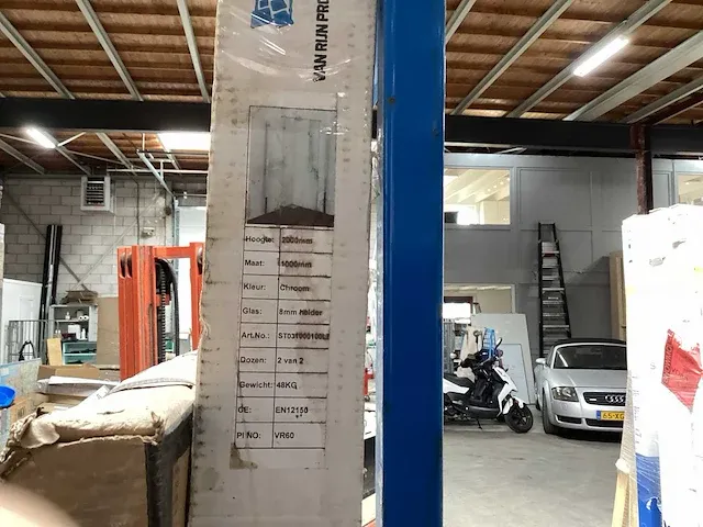 Van rijn (nieuw in doos) sto4 st031000100le douchewand - afbeelding 3 van  4