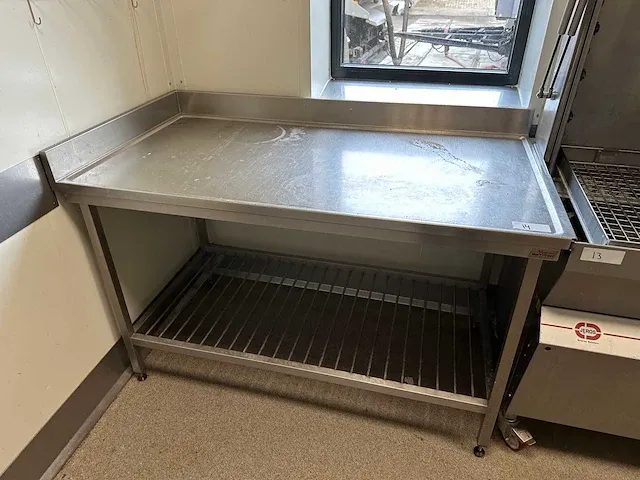 Van ‘t wout - rvs werktafel - afbeelding 2 van  5