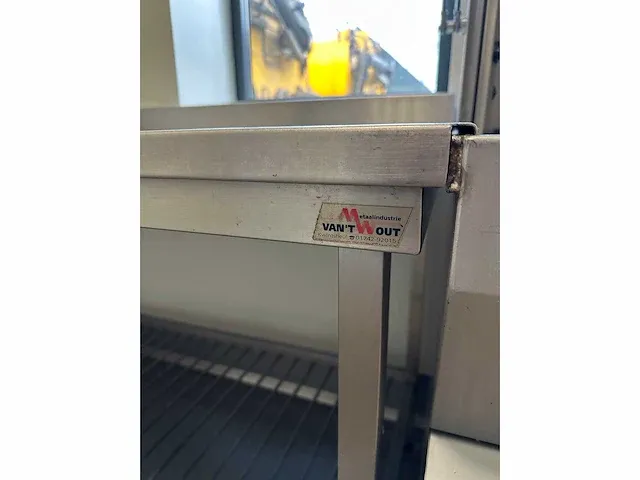 Van ‘t wout - rvs werktafel - afbeelding 3 van  5