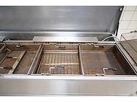Van ‘t wout 5-delige oliebollenfriteuse / mobiele rvs werkbank - afbeelding 9 van  14