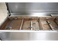 Van ‘t wout 5-delige oliebollenfriteuse / mobiele rvs werkbank - afbeelding 10 van  14