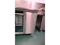 Van ‘t wout mobiele rvs grondstoffen werkbank - afbeelding 3 van  4