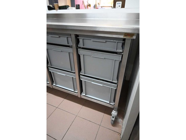 Van ‘t wout mobiele rvs werkbank - afbeelding 4 van  7