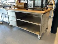 Van ‘t wout rvs werktafel - afbeelding 1 van  5