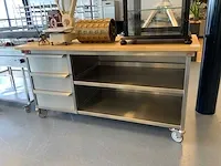 Van ‘t wout rvs werktafel - afbeelding 2 van  5