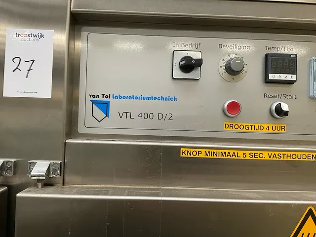 Van tol vtl 400 d/2 klimaatkast - afbeelding 5 van  8