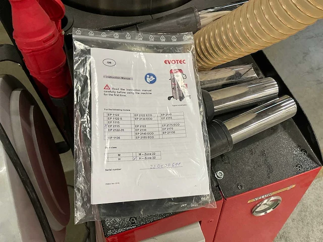 Van veluw evotec ep2115 ex industriële stofzuiger - afbeelding 3 van  11