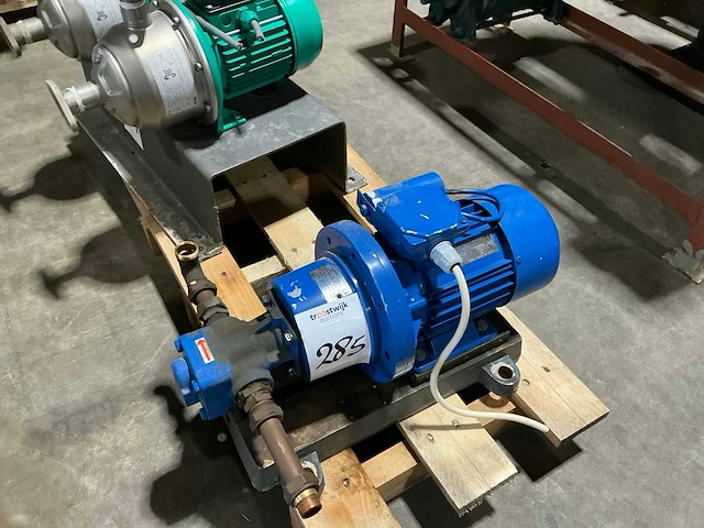 Van wijk hydrauliek pomp unit - afbeelding 3 van  5