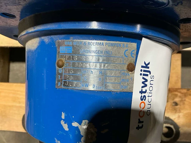 Van wijk hydrauliek pomp unit - afbeelding 4 van  5
