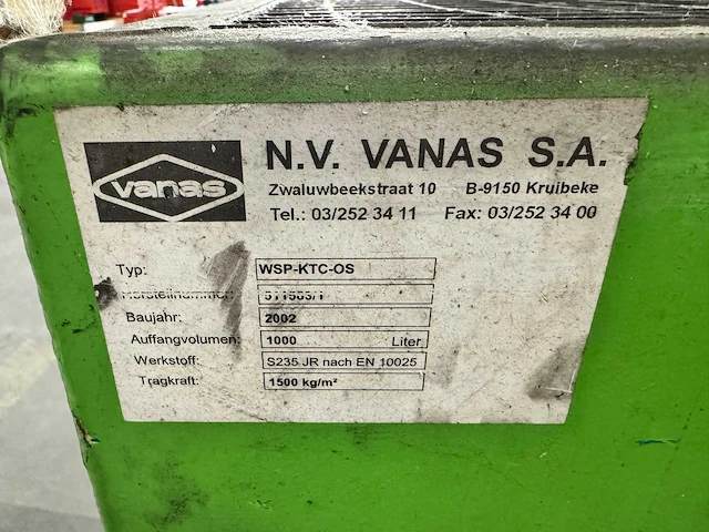Vanas - wsp-ktc-os - 140x130cm - lekbak - afbeelding 2 van  2